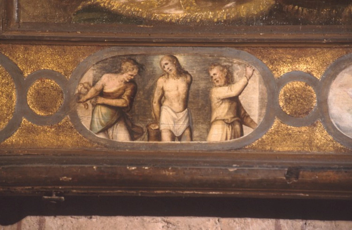  10-Orsola Caccia-Cornice con Misteri del Rosario  